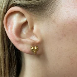 Spirit Wolf Stud Earrings
