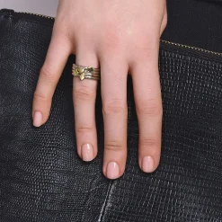 4 Suit Stack Rings