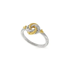 Tiny Algerian Loveknot Ring