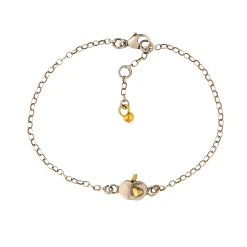 Tiny Apple Bracelet