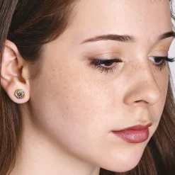 Tiny Loveknot Earrings | Algerian Loveknot | Sophie Harley London