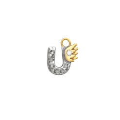 U With Diamond Charm