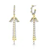 Venetian Angel Hoop Earrings