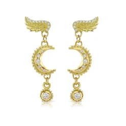 Venetian Moon Earrings