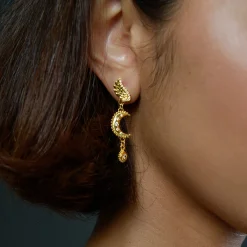 Venetian Moon Earrings