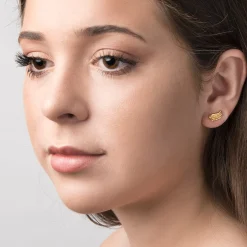 Venetian Wing Stud Earrings | Sophie Harley London
