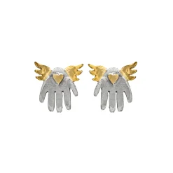 Winged Hand Earrings | Cult Classics | Sophie Harley London