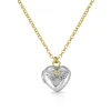 Winged Heart Diamond Love Locket