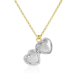 Winged Heart Diamond Love Locket