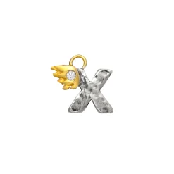 X With Diamond Charm