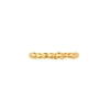 Yellow Gold Skinny Pebble Ring