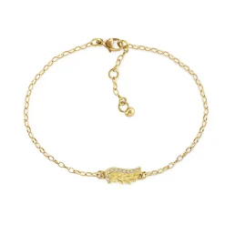 Yellow Gold Venetian Wing Bracelet